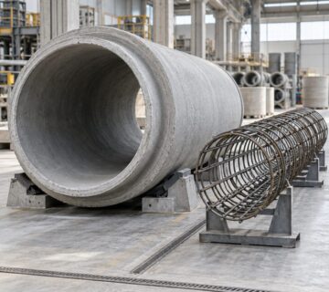 Betonarme borular dikey kapak 360x320